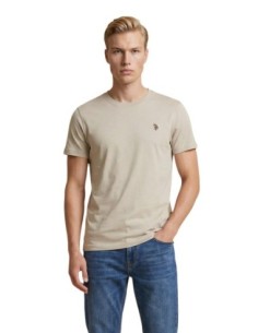 T-shirt homme U.S. Polo Assn. beige