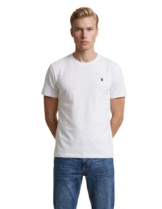 T-shirt homme U.S. Polo Assn. blanc