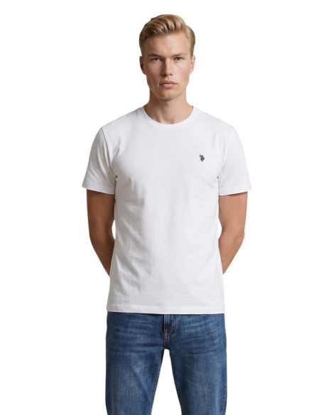 T-shirt homme U.S. Polo Assn. blanc