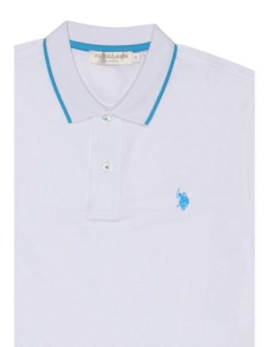 Polo homme U.S. Polo Assn. blanc