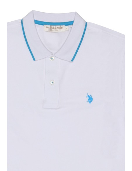 Polo homme U.S. Polo Assn. blanc
