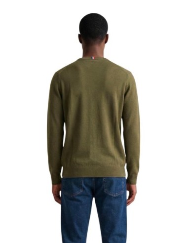Pull homme U.S. Polo Assn. vert
