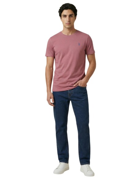 T-shirt homme U.S. Polo Assn. rose