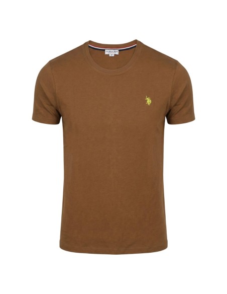 T-shirt homme U.S. Polo Assn. marron