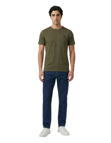 T-shirt homme U.S. Polo Assn. vert