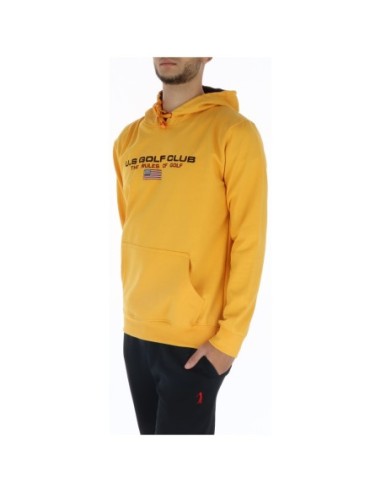 Sweat homme U.S. Golf Club moutarde