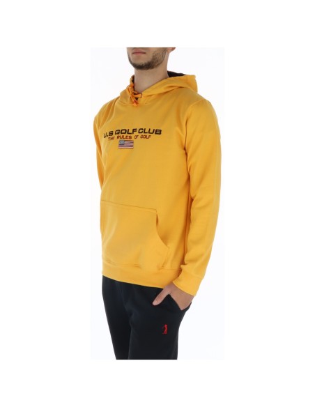 Sweat homme U.S. Golf Club moutarde