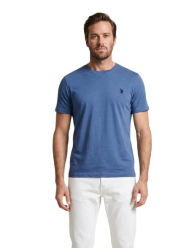 T-shirt homme U.S. Polo Assn. bleu azur