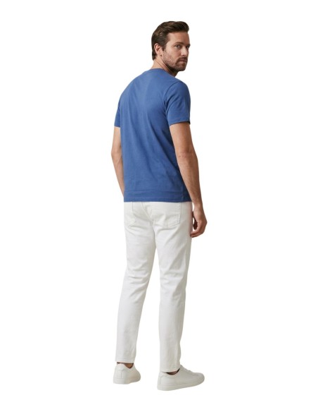 T-shirt homme U.S. Polo Assn. bleu azur