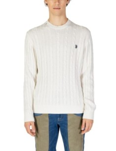 Pull homme U.S. Polo Assn. blanc