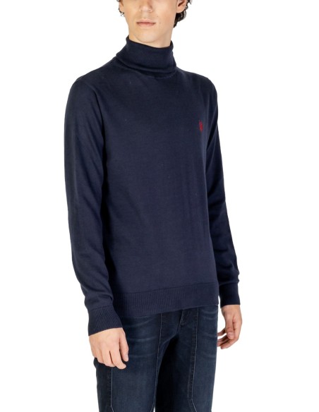 Pull homme U.S. Polo Assn. bleu