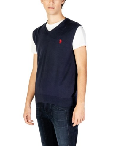 Gilet homme U.S. Polo Assn. bleu