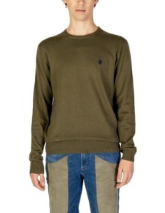 Pull homme U.S. Polo Assn. vert