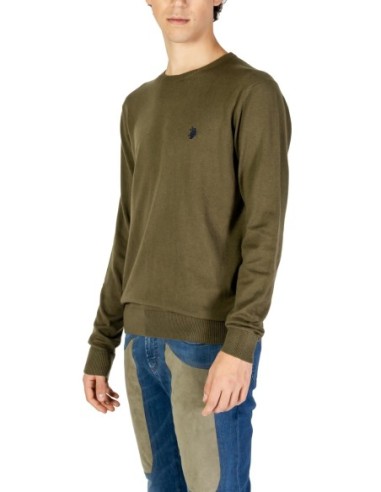 Pull homme U.S. Polo Assn. vert