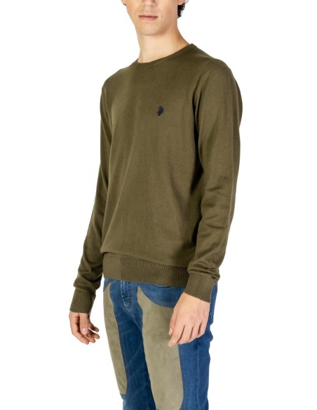 Pull homme U.S. Polo Assn. vert