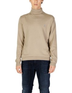 Pull homme U.S. Polo Assn. beige