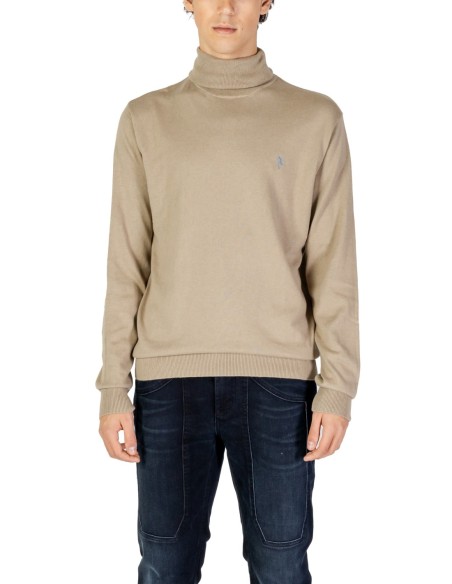 Pull homme U.S. Polo Assn. beige