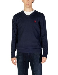 Pull homme U.S. Polo Assn. bleu