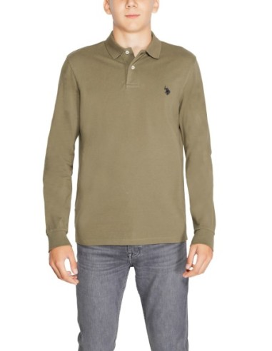 Polo ML homme U.S. Polo Assn. vert