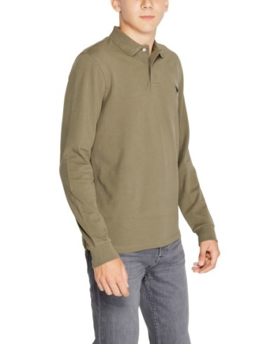 Polo ML homme U.S. Polo Assn. vert