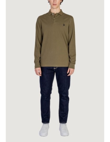 Polo ML homme U.S. Polo Assn. vert