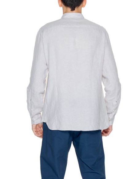 Chemise homme U.S. Polo Assn. lin gris