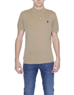 Polo homme U.S. Polo Assn. beige