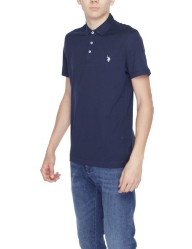 Polo homme U.S. Polo Assn. bleu