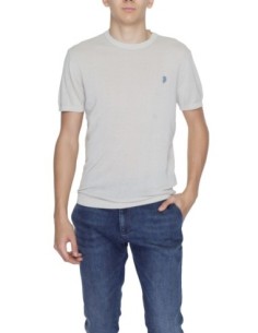 T-shirt homme U.S. Polo Assn. gris