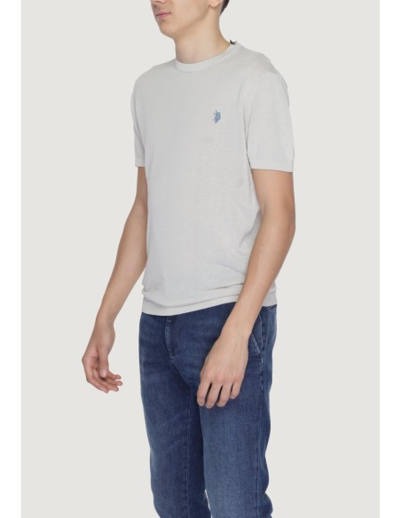 T-shirt homme U.S. Polo Assn. gris