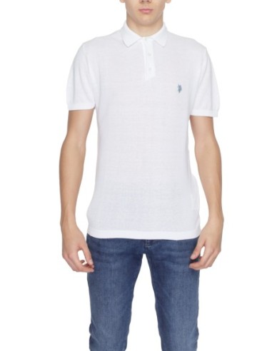 Polo homme U.S. Polo Assn. blanc
