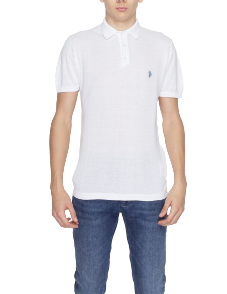 Polo homme U.S. Polo Assn. blanc