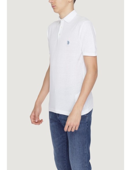 Polo homme U.S. Polo Assn. blanc