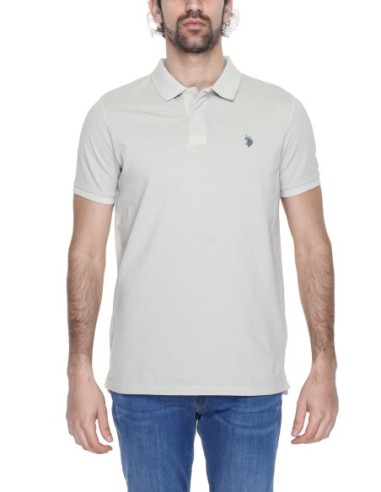 Polo homme U.S. Polo Assn. beige
