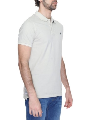 Polo homme U.S. Polo Assn. beige
