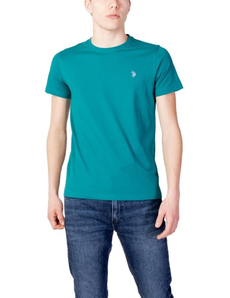T-shirt homme U.S. Polo Assn. vert
