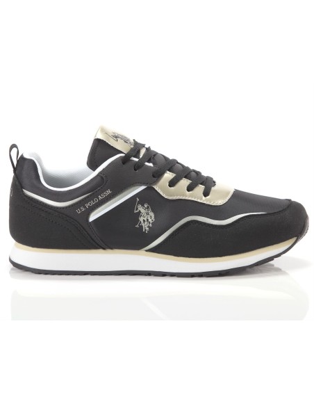 Baskets femme U.S. Polo Assn. noires