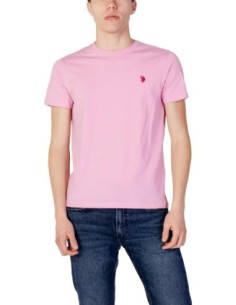 T-shirt homme U.S. Polo Assn. rose