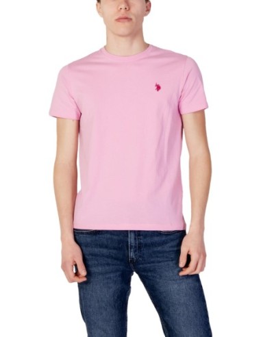 T-shirt homme U.S. Polo Assn. rose