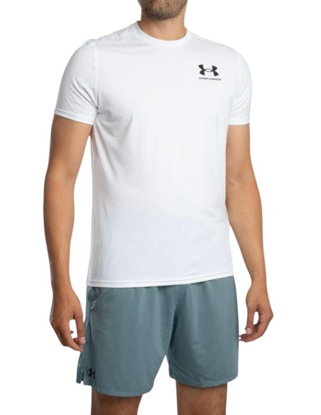 T-shirt homme Under Armour blanc