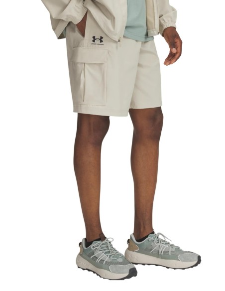 Bermuda homme Under Armour beige
