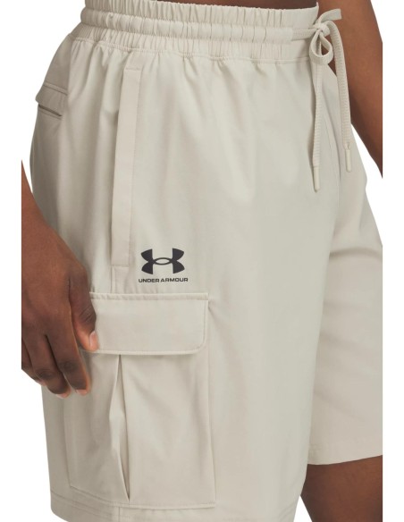 Bermuda homme Under Armour beige