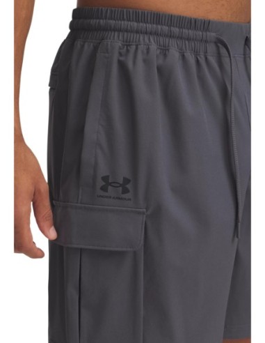 Bermuda homme Under Armour gris