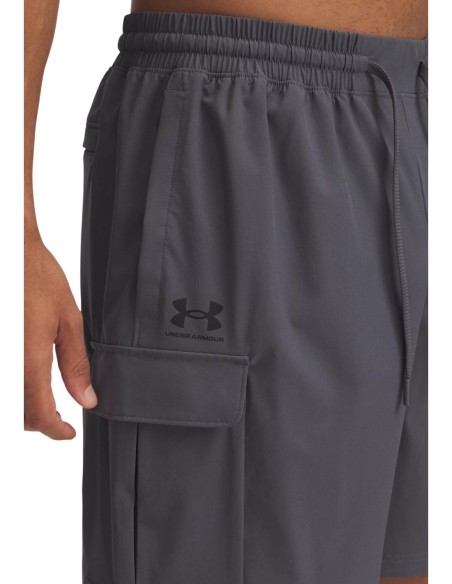Bermuda homme Under Armour gris