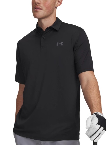 Polo homme Under Armour noir