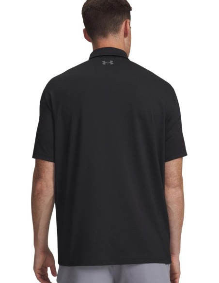 Polo homme Under Armour noir