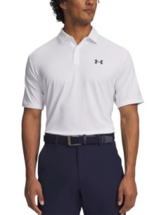 Polo homme Under Armour blanc