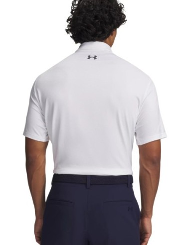 Polo homme Under Armour blanc