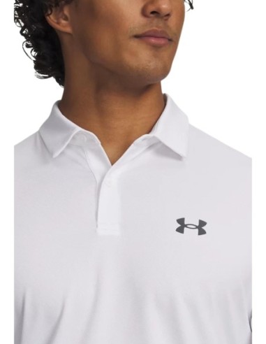 Polo homme Under Armour blanc
