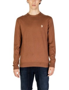 Pull homme U.S. Polo Assn. camel